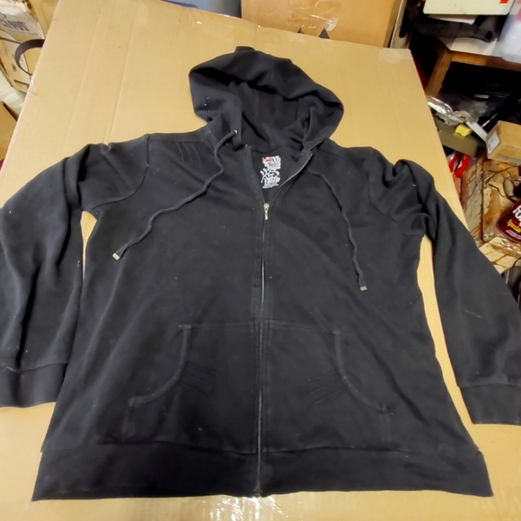 U & S black hoodie sweater pxl black - Picture 1 of 4